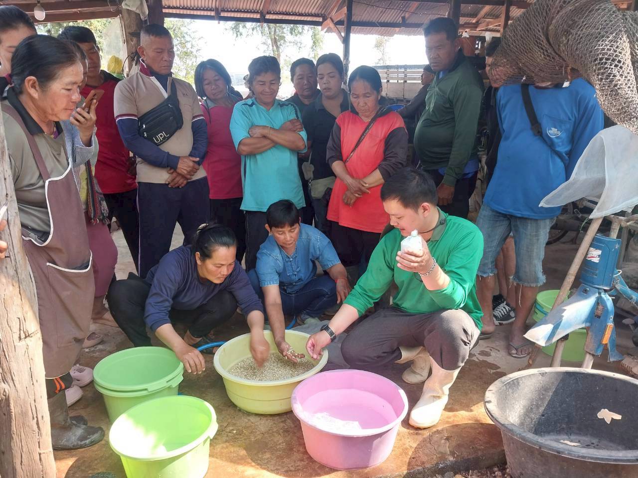 title - จัดฝึกอบรมเกษตรกรภายใต้โครงการระบบส่งเสริมการเกษตรแบบแปลงใหญ่ในเขตปฏิรูปที่ดิน ปีงบประมาณ พ.ศ. 2569
